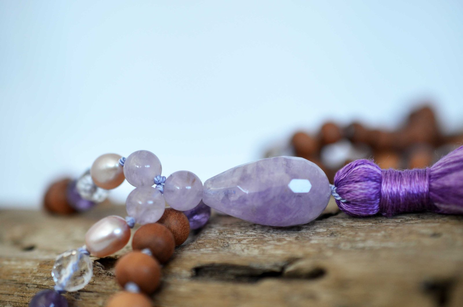 PEACE (SANDALWOOD) MALA ॐ - Image 9