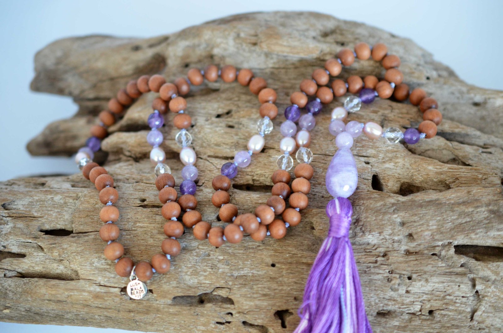 PEACE (SANDALWOOD) MALA ॐ - Image 3