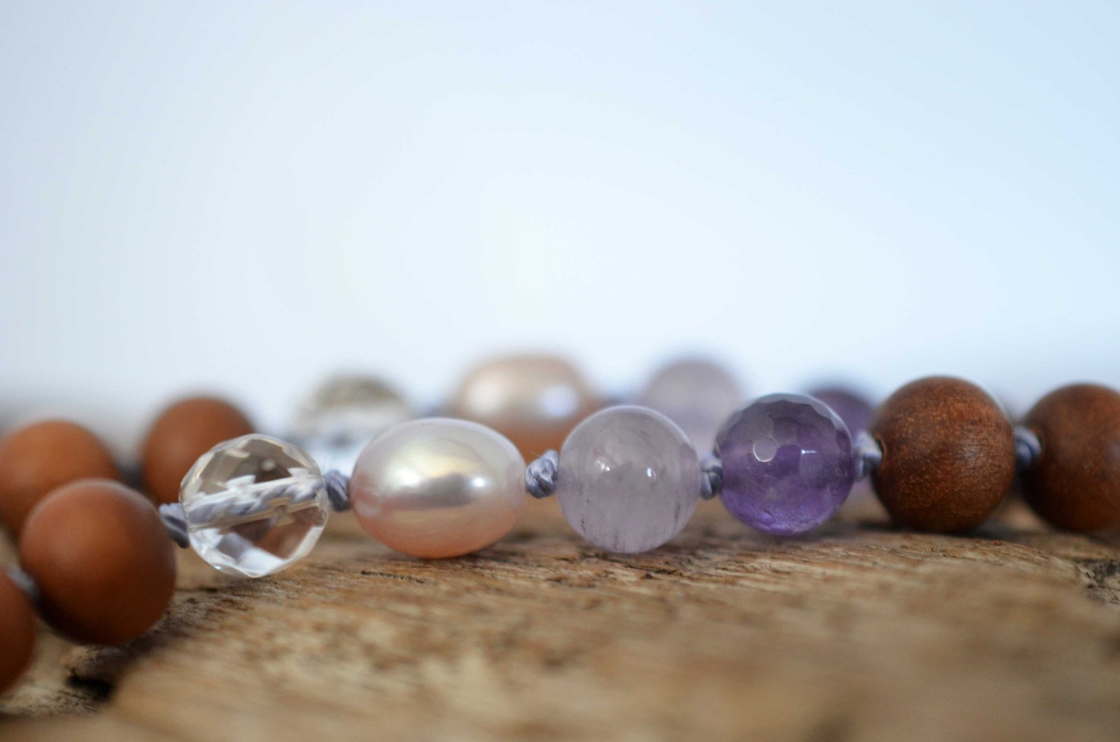 PEACE (SANDALWOOD) MALA ॐ - Image 4