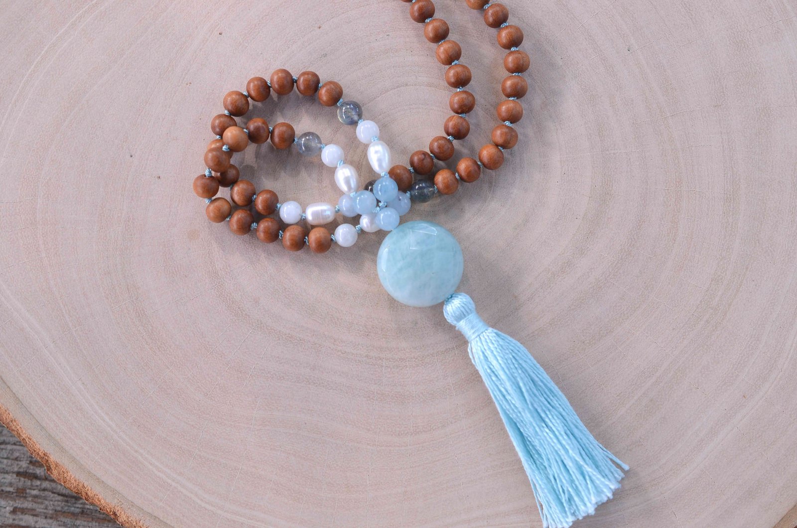 AQUAMARINE MALA ॐ - Image 5