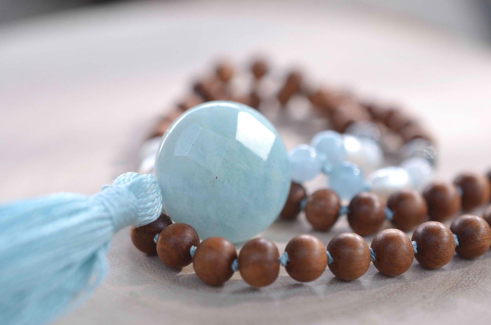 AQUAMARINE MALA ॐ - Image 6
