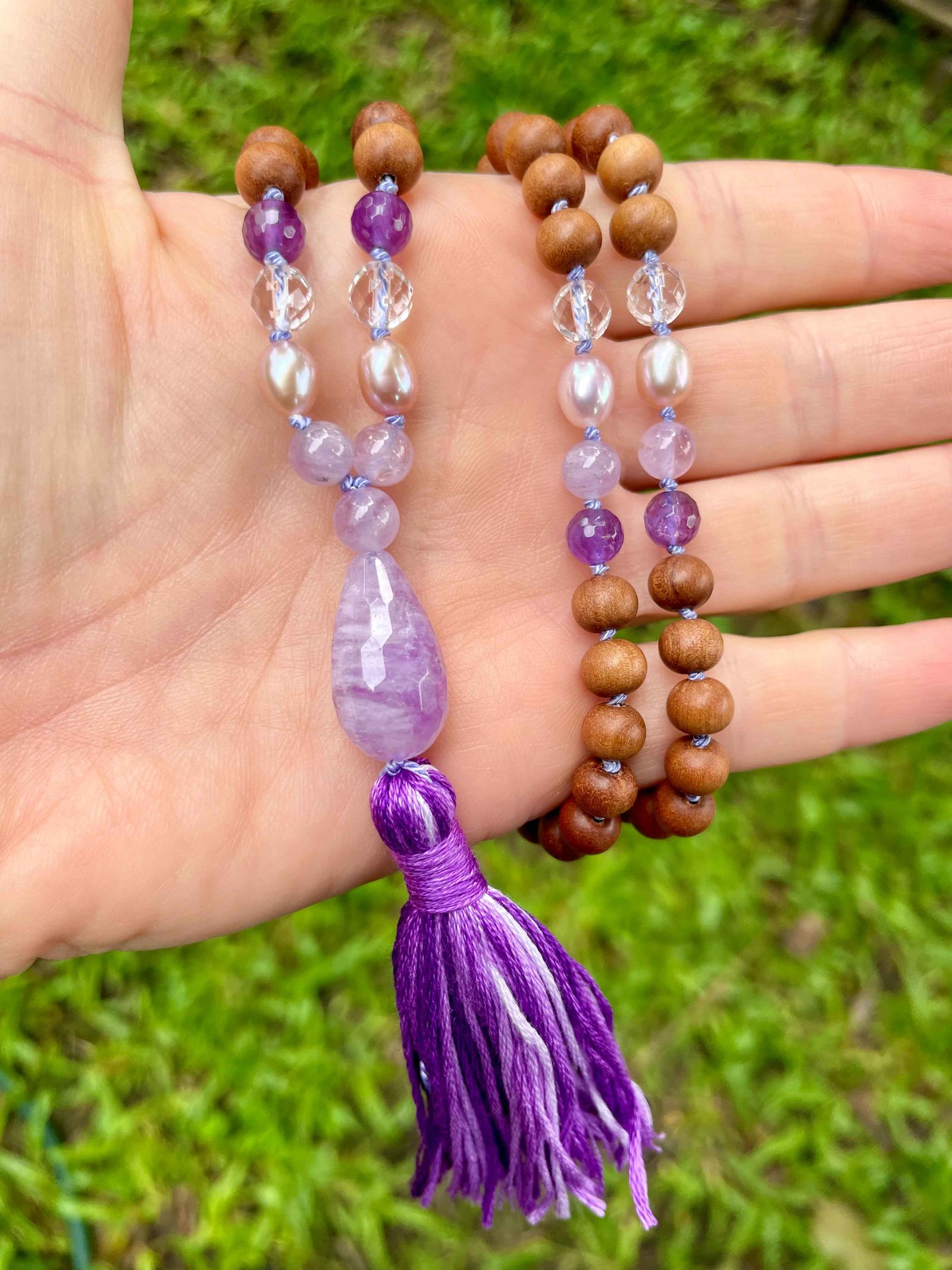 PEACE (SANDALWOOD) MALA ॐ - Image 2