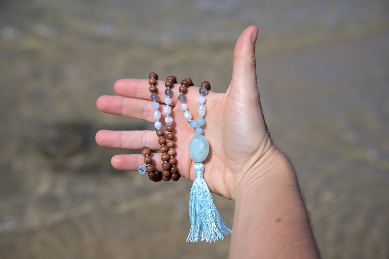AQUAMARINE MALA ॐ - Image 2