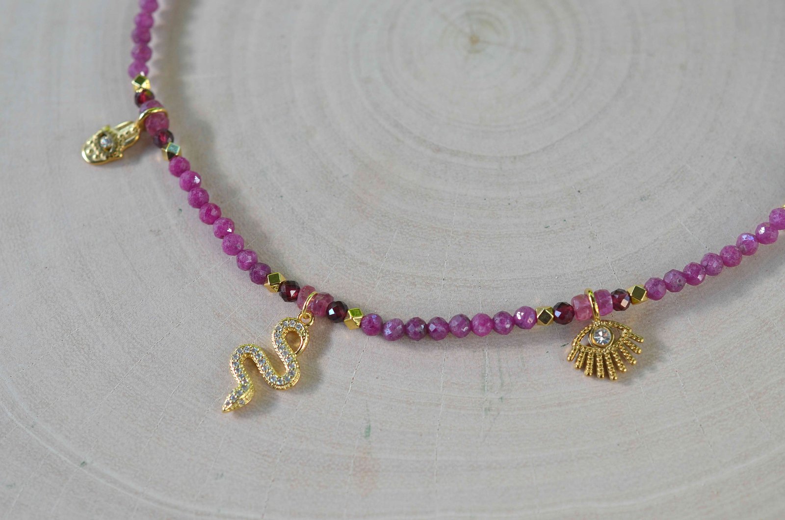 RUBY SERPENT CHOKER ॐ - Image 11