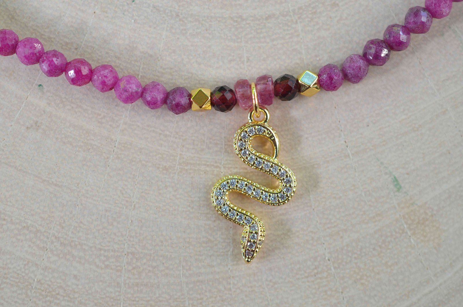 RUBY SERPENT CHOKER ॐ - Image 9