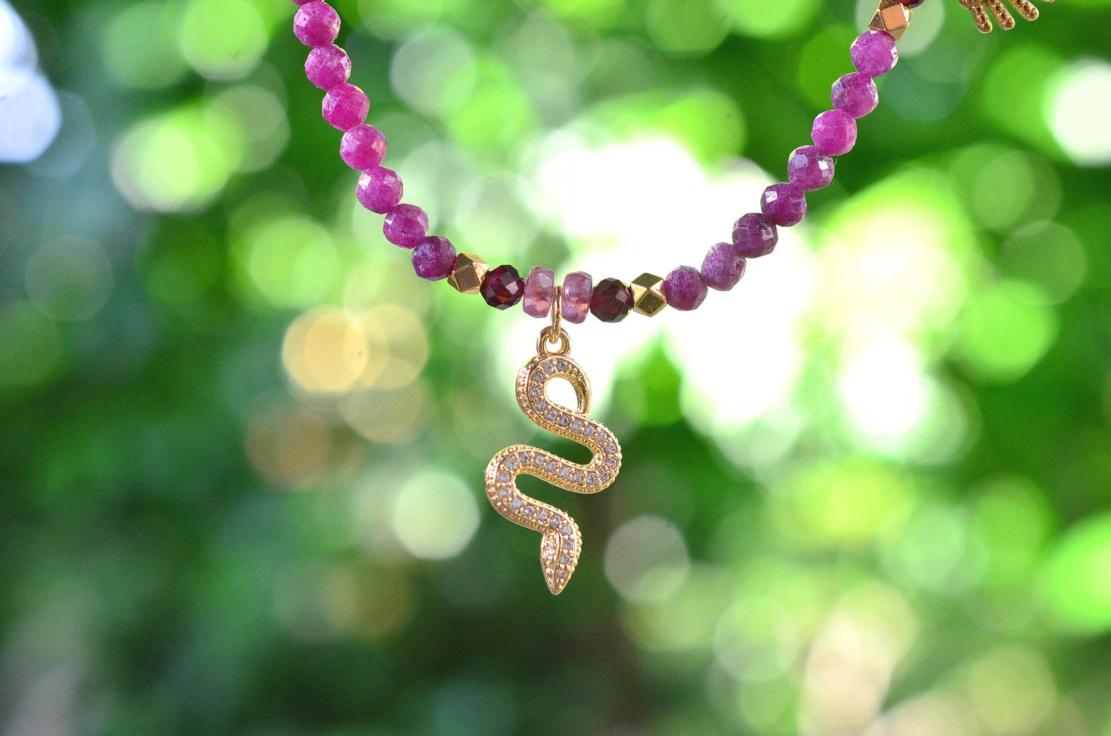 RUBY SERPENT CHOKER ॐ - Image 12