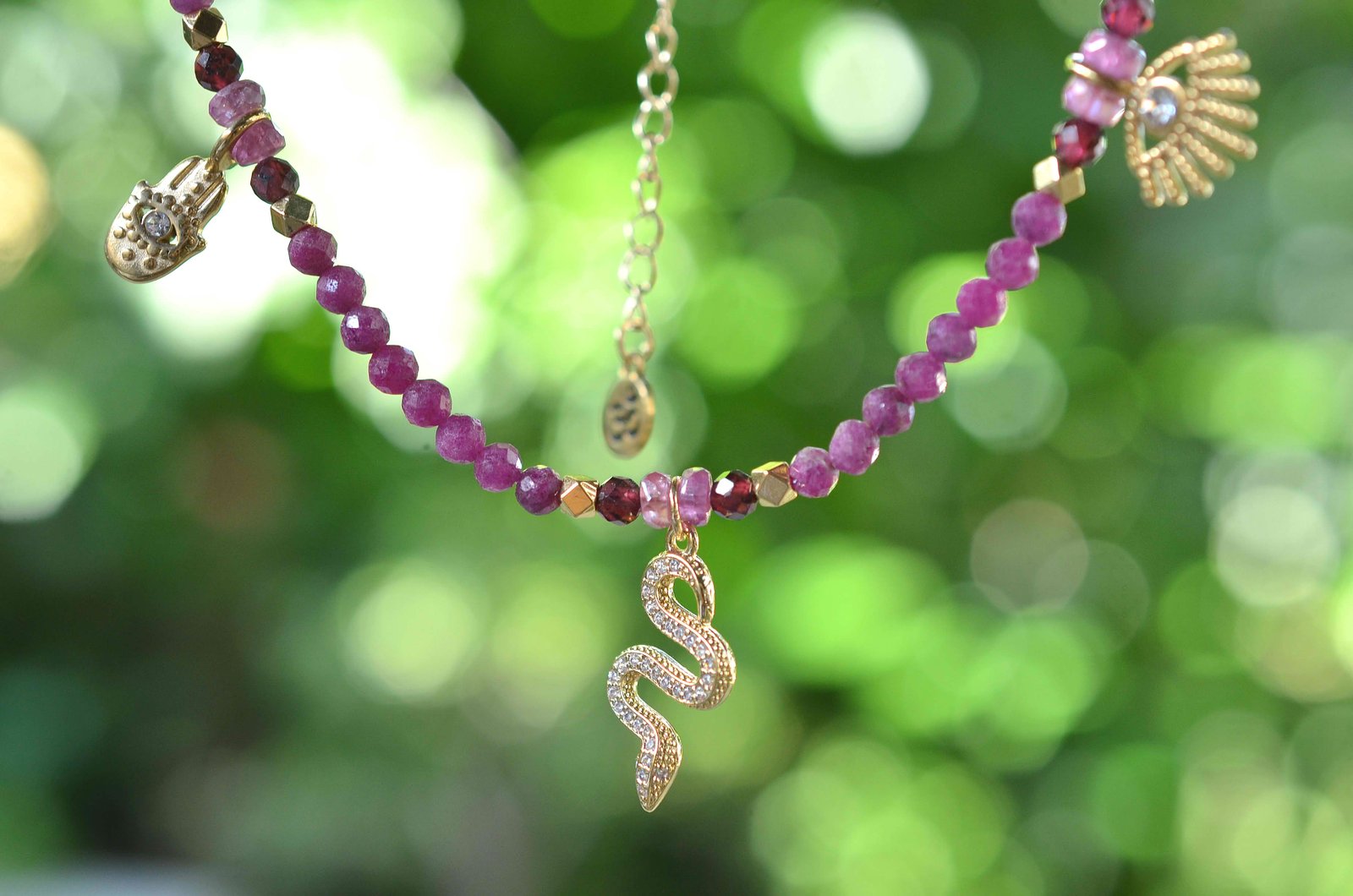 RUBY SERPENT CHOKER ॐ - Image 5