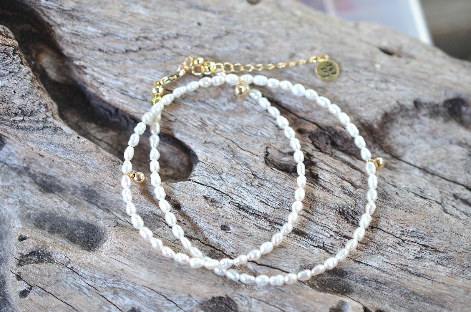 DAINTY PEARL CHOKER ॐ - Image 4